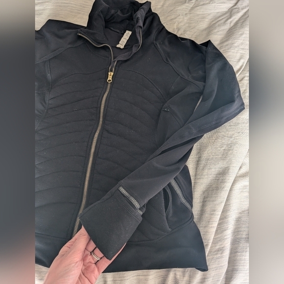 Lululemon RARE Fleece Out Jacket Size 10 - Picture 6 of 7